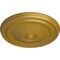 Ekena Millwork Reece Ceiling Medallion (Fits Canopies up to 2 3/8"), Hand-Painted Pharaohs Gold, 12"OD x 1 3/4"P CM12REPGS - alternate 2